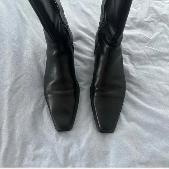 Vagabond Black calf booties - Picture 2 of 4